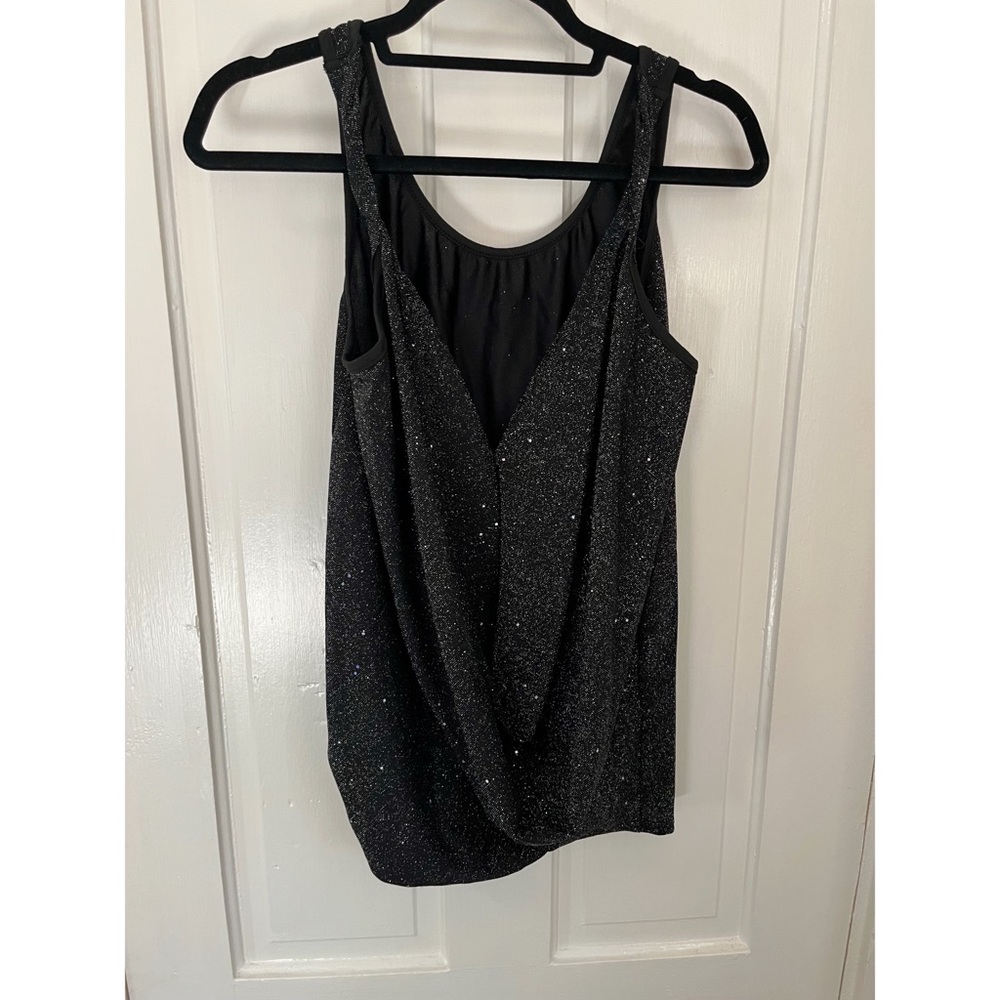 Amazon V Neck Glitter Cami Tank Tops